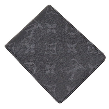 ルイヴィトン LOUIS VUITTON ポルトフォイユ スレンダー M62294 モノグラムエクリプス モノグラムエクリプス 二つ折り財布 黒