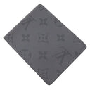 ルイヴィトン LOUIS VUITTON ポルトフォイユ スレンダー M80906 モノグラムエクリプスリバース レザー モノグラムエクリプスリバースキャンバス 二つ折り財布 グレー 黒