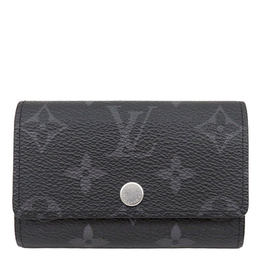 ルイヴィトン LOUIS VUITTON ミュルティクレ6 M82603 モノグラムエクリプス モノグラムエクリプス キーケース シルバー金具 グレー 6連 6本