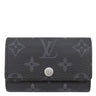 ルイヴィトン LOUIS VUITTON ミュルティクレ6 M82603 モノグラムエクリプス モノグラムエクリプス キーケース シルバー金具 グレー 6連 6本