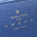 ルイヴィトン LOUIS VUITTON ジッピーウォレット M82958 ブルー モノグラムデニム 長財布 ゴールド金具 LV リミックス ラウンドファスナー