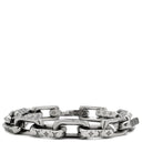 ルイヴィトン LOUIS VUITTON チェーン モノグラム M00309 シルバー メタル ブレスレット モノグラムパターン
