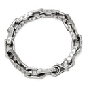 ルイヴィトン LOUIS VUITTON チェーン モノグラム M00309 シルバー メタル ブレスレット モノグラムパターン