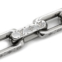 ルイヴィトン LOUIS VUITTON チェーン モノグラム M00309 シルバー メタル ブレスレット モノグラムパターン