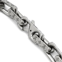 ルイヴィトン LOUIS VUITTON チェーン モノグラム M00309 シルバー メタル ブレスレット モノグラムパターン