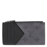 ルイヴィトン LOUIS VUITTON コインカード ホルダー M69533 ブラック×グレー モノグラムエクリプス モノグラムエクリプスリバースキャンバス コインケース シルバー金具 フラグメントケース
