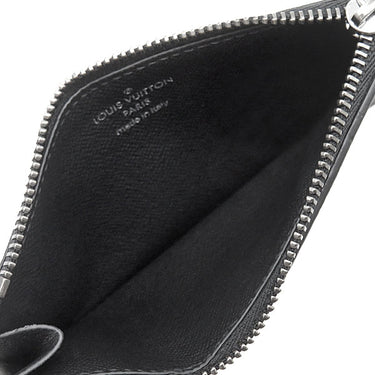 ルイヴィトン LOUIS VUITTON コインカード ホルダー M69533 ブラック×グレー モノグラムエクリプス モノグラムエクリプスリバースキャンバス コインケース シルバー金具 フラグメントケース