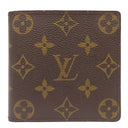 ルイヴィトン LOUIS VUITTON ポルトフォイユ マルコ M61675 モノグラム モノグラムキャンバス 二つ折り財布 ゴールド金具 茶 コンパクトウォレット