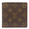 ルイヴィトン LOUIS VUITTON ポルトフォイユ マルコ M61675 モノグラム モノグラムキャンバス 二つ折り財布 ゴールド金具 茶 コンパクトウォレット