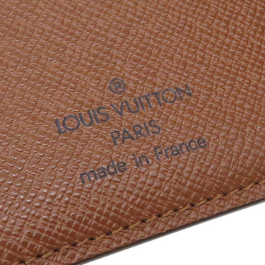 ルイヴィトン LOUIS VUITTON ポルトフォイユ マルコ M61675 モノグラム モノグラムキャンバス 二つ折り財布 ゴールド金具 茶 コンパクトウォレット