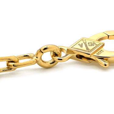 ヴァンクリーフアーペル Van Cleef & Arpels ヴィンテージ アルハンブラ 10モチーフ VCARA42700 ブラック×イエローゴールド K18YG オニキス ネックレス 黒 18K 750YG オニキス