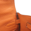 エルメス HERMES ケリー35 内縫い オレンジ トリヨンクレマンス 2WAYバッグ ゴールド金具 ハンドバッグ ショルダー