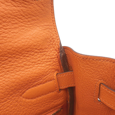 エルメス HERMES ケリー35 内縫い オレンジ トリヨンクレマンス 2WAYバッグ ゴールド金具 ハンドバッグ ショルダー