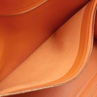 エルメス HERMES ケリー35 内縫い オレンジ トリヨンクレマンス 2WAYバッグ ゴールド金具 ハンドバッグ ショルダー