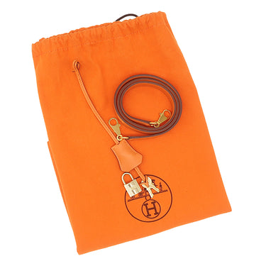 エルメス HERMES ケリー35 内縫い オレンジ トリヨンクレマンス 2WAYバッグ ゴールド金具 ハンドバッグ ショルダー