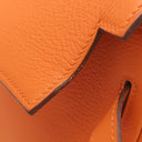 エルメス HERMES ケリー35 内縫い オレンジ トリヨンクレマンス 2WAYバッグ ゴールド金具 ハンドバッグ ショルダー