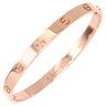カルティエ Cartier LOVE ラブブレスレット 旧型 ピンクゴールド K18PG #19 ブレスレット クラシックモデル 750 18K PG バングル