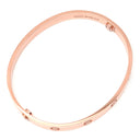 カルティエ Cartier LOVE ラブブレスレット 旧型 ピンクゴールド K18PG #19 ブレスレット クラシックモデル 750 18K PG バングル