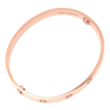 カルティエ Cartier LOVE ラブブレスレット 旧型 ピンクゴールド K18PG #19 ブレスレット クラシックモデル 750 18K PG バングル