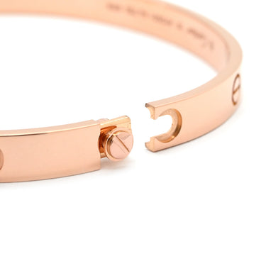 カルティエ Cartier LOVE ラブブレスレット 旧型 ピンクゴールド K18PG #19 ブレスレット クラシックモデル 750 18K PG バングル