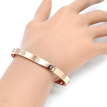 カルティエ Cartier LOVE ラブブレスレット 旧型 ピンクゴールド K18PG #19 ブレスレット クラシックモデル 750 18K PG バングル