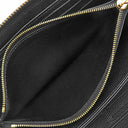 ルイヴィトン LOUIS VUITTON ジッピー ウォレット M61864 ノワール モノグラムアンプラント 長財布 ゴールド金具 黒 ラウンドジップ