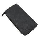 ルイヴィトン LOUIS VUITTON ジッピー ウォレット M61864 ノワール モノグラムアンプラント 長財布 ゴールド金具 黒 ラウンドジップ