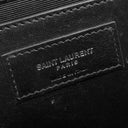 サンローラン SAINT LAURENT ケイト タッセル チェーンショルダー ブラック レザー ショルダーバッグ シルバー金具 モノグラム カサンドラ 黒 型押し