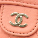 シャネル CHANEL マトラッセ スモールウォレット AP0229 ピンク レザー 三つ折り財布 ゴールド金具 ココマーク ミニ財布