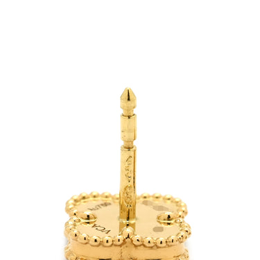 ヴァンクリーフアーペル Van Cleef & Arpels スウィート アルハンブラ VCARA44900 ブラック×イエローゴールド K18YG オニキス ピアス 黒 オニキス 750 YG 18K 両耳用
