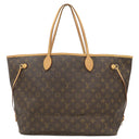 ルイヴィトン LOUIS VUITTON ネヴァーフルGM M40157 モノグラム モノグラムキャンバス トートバッグ ゴールド金具 茶 トート 旧型