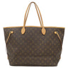 ルイヴィトン LOUIS VUITTON ネヴァーフルGM M40157 モノグラム モノグラムキャンバス トートバッグ ゴールド金具 茶 トート 旧型
