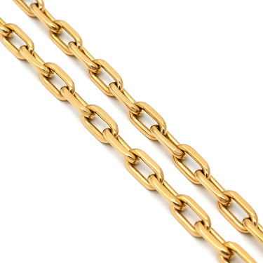 カルティエ Cartier スパルタカス イエローゴールド K18YG ネックレス K18YG Au750 18K チェーン