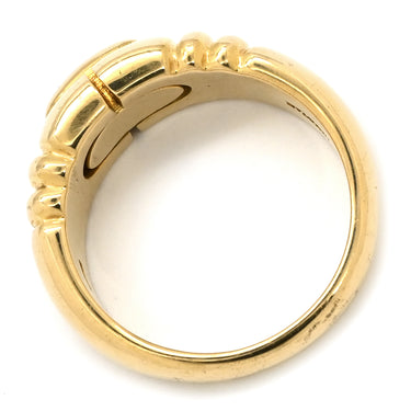 ブルガリ BVLGARI パレンテシ イエローゴールド K18YG リング 指輪 Parentesi Au750 18K 18金 ヴィンテージ 13号