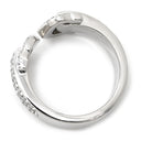 カルティエ Cartier 2C ブークルセ ダイヤモンド ホワイトゴールド K18WG ダイヤモンド #49(JP9) リング 指輪 C2 ダイヤモンド 18K 750WG 9.5号