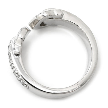 カルティエ Cartier 2C ブークルセ ダイヤモンド ホワイトゴールド K18WG ダイヤモンド #49(JP9) リング 指輪 C2 ダイヤモンド 18K 750WG 9.5号