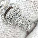 カルティエ Cartier 2C ブークルセ ダイヤモンド ホワイトゴールド K18WG ダイヤモンド #49(JP9) リング 指輪 C2 ダイヤモンド 18K 750WG 9.5号