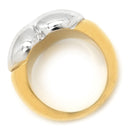 ピアジェ PIAGET ハートモチーフ コンビカラー ホワイトゴールド×イエローゴールド K18WG K18YG #52 リング 指輪 Au750 18K 18金 2カラー ヴィンテージ 11号