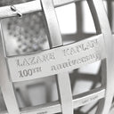 ラザール ダイヤモンド LAZARE DIAMOND ラザール キャプラン 100周年 LOVE EARTH プラチナシルバー Pt950 ダイヤモンド オブジェ 地球儀 ダイヤモンド