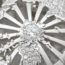 ラザール ダイヤモンド LAZARE DIAMOND ラザール キャプラン 100周年 LOVE EARTH プラチナシルバー Pt950 ダイヤモンド オブジェ 地球儀 ダイヤモンド