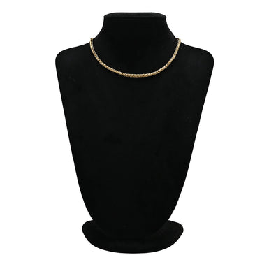 ティファニー Tiffany & Co 三つ編み 編み込み チェーン イエローゴールド K14YG ネックレス T＆Co. Au585 14K