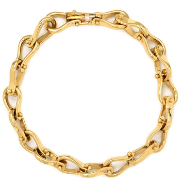 ティファニー Tiffany & Co チェーン ブレス イエローゴールド K14YG ブレスレット イエローゴールド 585 14K YG