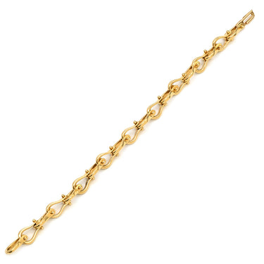 ティファニー Tiffany & Co チェーン ブレス イエローゴールド K14YG ブレスレット イエローゴールド 585 14K YG
