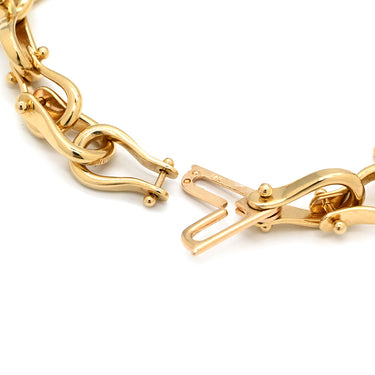 ティファニー Tiffany & Co チェーン ブレス イエローゴールド K14YG ブレスレット イエローゴールド 585 14K YG