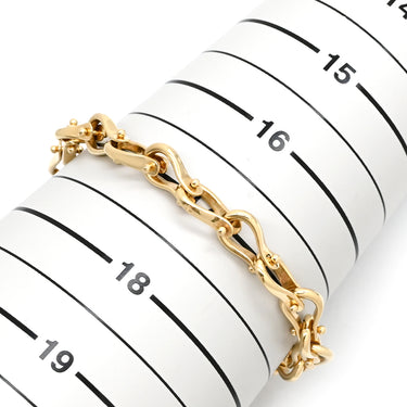 ティファニー Tiffany & Co チェーン ブレス イエローゴールド K14YG ブレスレット イエローゴールド 585 14K YG