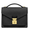 ルイヴィトン LOUIS VUITTON モンソー M52122 ブラック エピレザー ハンドバッグ ゴールド金具 黒 ハンドバッグ ショルダー ※ストラップ・鍵欠品