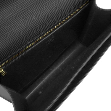 ルイヴィトン LOUIS VUITTON モンソー M52122 ブラック エピレザー ハンドバッグ ゴールド金具 黒 ハンドバッグ ショルダー ※ストラップ・鍵欠品