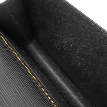 ルイヴィトン LOUIS VUITTON モンソー M52122 ブラック エピレザー ハンドバッグ ゴールド金具 黒 ハンドバッグ ショルダー ※ストラップ・鍵欠品