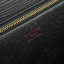 ルイヴィトン LOUIS VUITTON モンソー M52122 ブラック エピレザー ハンドバッグ ゴールド金具 黒 ハンドバッグ ショルダー ※ストラップ・鍵欠品