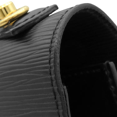 ルイヴィトン LOUIS VUITTON モンソー M52122 ブラック エピレザー ハンドバッグ ゴールド金具 黒 ハンドバッグ ショルダー ※ストラップ・鍵欠品